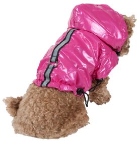 Reflecta-Sport Adjustable Reflective Weather-Proof Pet Rainbreaker Jacket (size: X-Small)